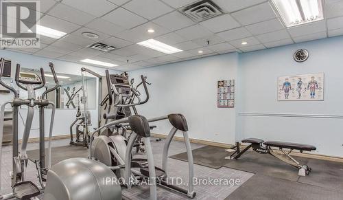 1202 - 265 Enfield Place S, Mississauga, ON - Indoor Photo Showing Gym Room