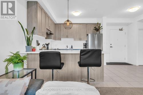 212 - 5 Hamilton Street N, Hamilton, ON - Indoor Photo Showing Kitchen With Upgraded Kitchen