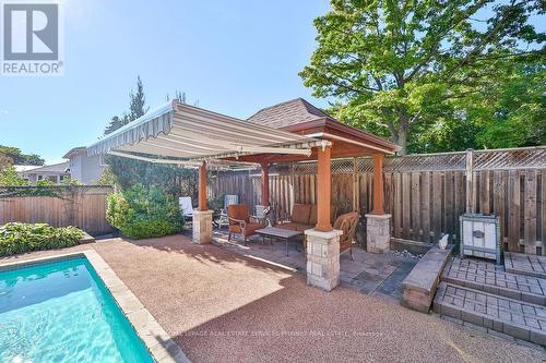 3689 Beechollow Crescent, Mississauga, ON - Outdoor With In Ground Pool