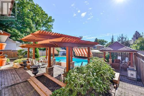 3689 Beechollow Crescent, Mississauga, ON - Outdoor With In Ground Pool With Deck Patio Veranda