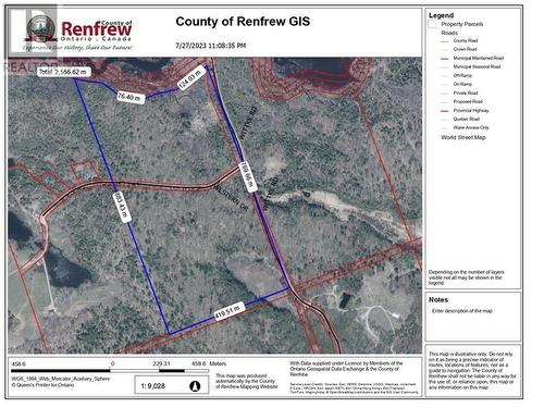 Lot Lines are Approximate. For Illustrative purposes only. - 70 Western Drive, Eganville, ON 