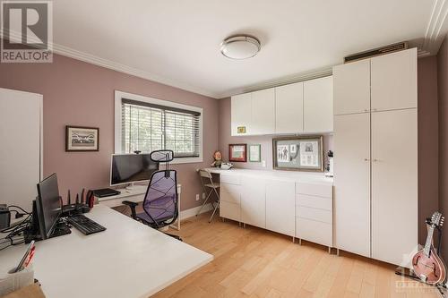 Main Floor Bedroom or Home Office - 960 Elsett Drive, Ottawa, ON - Indoor Photo Showing Office