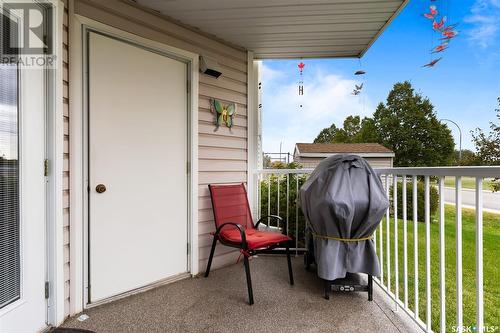 111 6 Lorne Place, Regina, SK - Outdoor With Deck Patio Veranda With Exterior