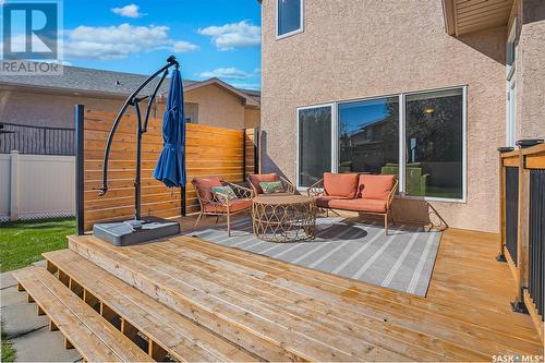 306 Maguire Court, Saskatoon, SK - Outdoor With Deck Patio Veranda With Exterior