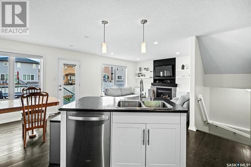 5109 Aerial Crescent, Regina, SK - Indoor Photo Showing Kitchen With Double Sink