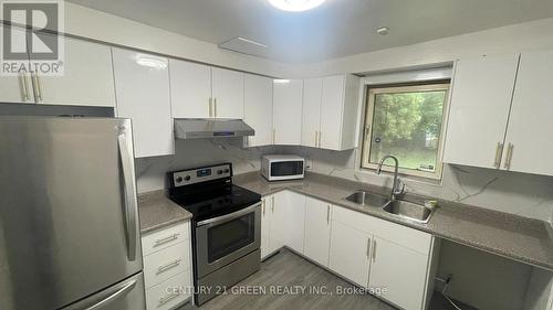 19 Shirley Crescent, Toronto, ON - Indoor Photo Showing Kitchen With Double Sink