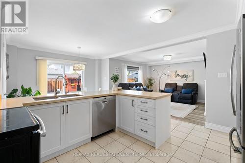 19 Mcnally Street, Halton Hills, ON - Indoor Photo Showing Kitchen With Double Sink