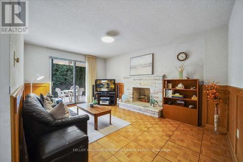 57 Hounslow Avenue, Toronto, ON - Indoor Photo Showing Living Room With Fireplace