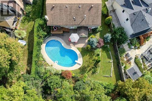 18 Terry Court, Halton Hills, ON - Outdoor With In Ground Pool With Deck Patio Veranda