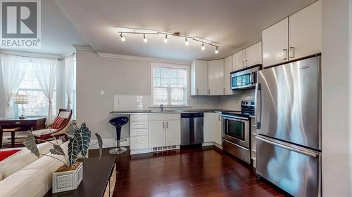 129 Lemarchant Road Unit#A, St. John'S, NL - Indoor Photo Showing Kitchen With Stainless Steel Kitchen