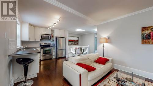 129 Lemarchant Road Unit#A, St. John'S, NL - Indoor Photo Showing Kitchen With Stainless Steel Kitchen