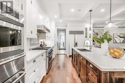 128 Rochester Avenue, Toronto, ON - Indoor Photo Showing Kitchen With Double Sink With Upgraded Kitchen