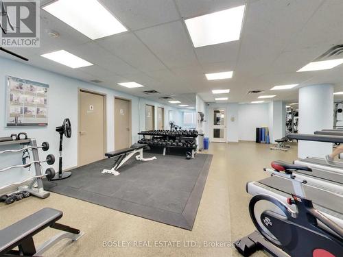 1705 - 1171 Queen Street W, Toronto, ON - Indoor Photo Showing Gym Room