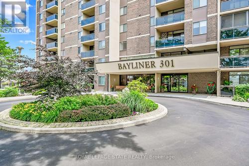 306 - 301 Frances Avenue, Hamilton, ON - Outdoor With Balcony With Facade