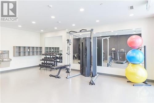 2055 Portobello Boulevard Unit#118, Ottawa, ON - Indoor Photo Showing Gym Room