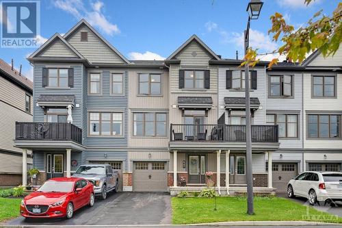 647 Trigoria Crescent, Ottawa, ON - Outdoor With Balcony With Facade