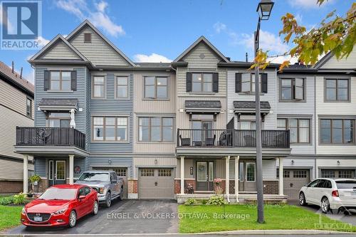 647 Trigoria Crescent, Ottawa, ON - Outdoor With Balcony With Facade