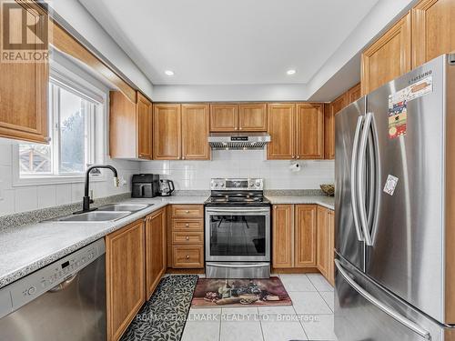 5 Gill Crescent, Ajax, ON - Indoor Photo Showing Kitchen With Stainless Steel Kitchen With Double Sink