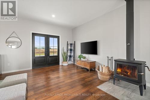 10423 Community Centre Road, Hamilton Township (Baltimore), ON - Indoor Photo Showing Living Room With Fireplace