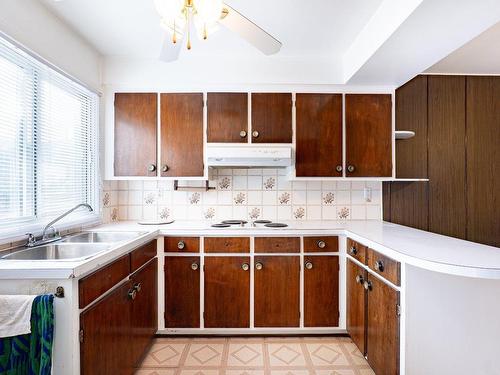 Cuisine - 5840  - 5844 Rue De Cadillac, Montréal (Mercier/Hochelaga-Maisonneuve), QC - Indoor Photo Showing Kitchen With Double Sink