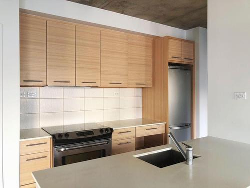 Kitchen - 528-1414 Rue Chomedey, Montréal (Ville-Marie), QC - Indoor Photo Showing Kitchen With Upgraded Kitchen