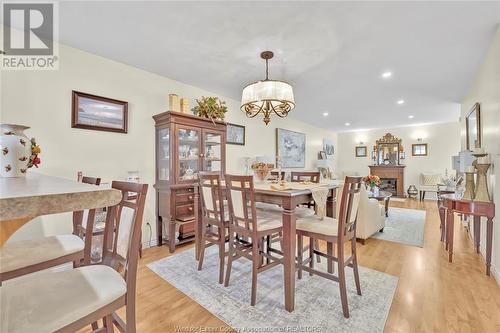 1384 Highnoon Drive, Windsor, ON - Indoor Photo Showing Dining Room