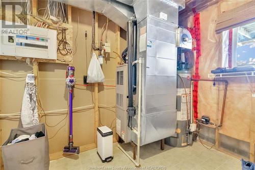 1384 Highnoon Drive, Windsor, ON - Indoor Photo Showing Basement