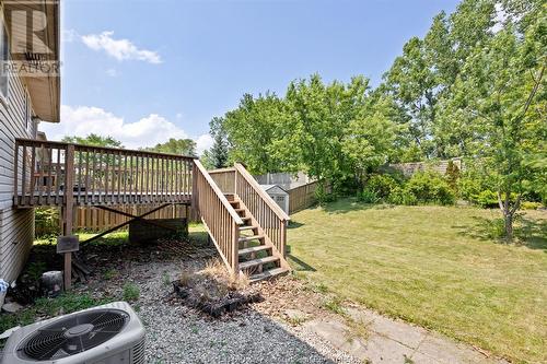 3646 Holburn Street, Windsor, ON - Outdoor With Deck Patio Veranda