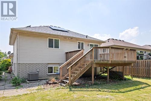 3646 Holburn Street, Windsor, ON - Outdoor With Deck Patio Veranda With Exterior