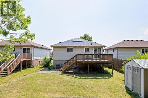 3646 Holburn Street, Windsor, ON - Outdoor With Deck Patio Veranda With Exterior