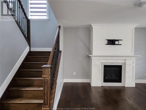 1619 Virtue Lane, Windsor, ON - Indoor With Fireplace