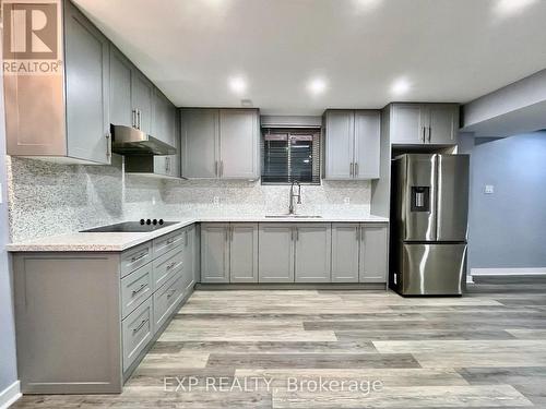 Bsmt - 11 Bassett Crescent, Brampton, ON - Indoor Photo Showing Kitchen With Upgraded Kitchen