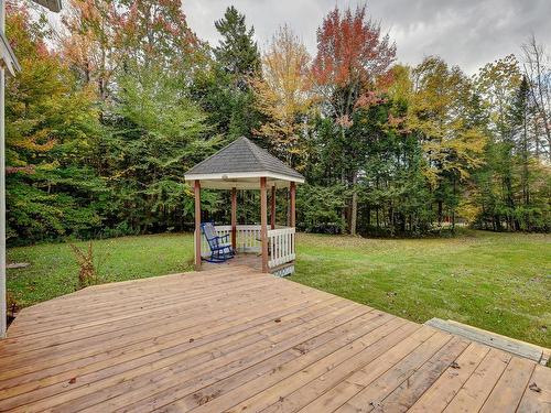 Balcon - 53 Rue Du Chardonneret, Magog, QC - Outdoor With Deck Patio Veranda With Backyard