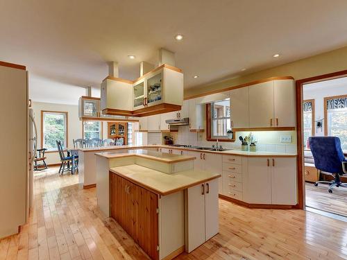 Cuisine - 53 Rue Du Chardonneret, Magog, QC - Indoor Photo Showing Kitchen With Double Sink