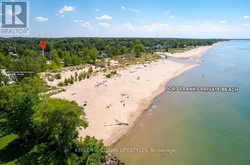 7403 Sanderson Road, Lambton Shores (Port Franks), ON - Outdoor With Body Of Water With View