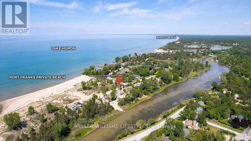 7403 Sanderson Road, Lambton Shores (Port Franks), ON - Outdoor With Body Of Water With View