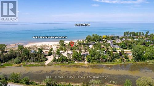 7403 Sanderson Road, Lambton Shores (Port Franks), ON - Outdoor With Body Of Water With View