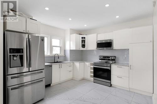 241 Eulalie Avenue S, Oshawa, ON - Indoor Photo Showing Kitchen With Stainless Steel Kitchen