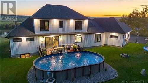 1354 105 Route, Douglas, NB - Outdoor With Above Ground Pool