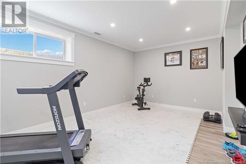 1354 105 Route, Douglas, NB - Indoor Photo Showing Gym Room