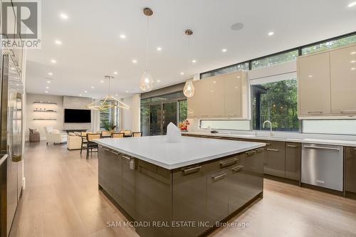 1580 Crestview Avenue, Mississauga, ON - Indoor Photo Showing Kitchen With Upgraded Kitchen