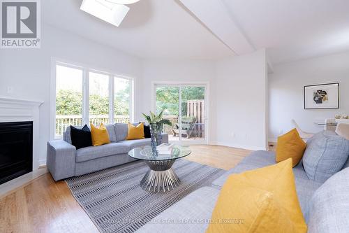 2249 Rockingham Drive, Oakville, ON - Indoor Photo Showing Living Room With Fireplace