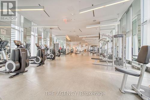 3303 - 10 York Street, Toronto, ON - Indoor Photo Showing Gym Room