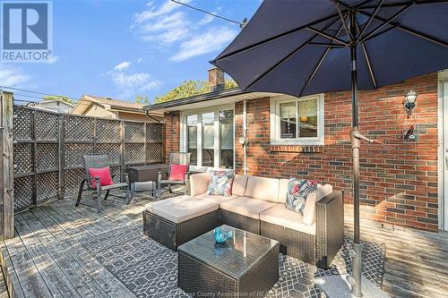 3373 St. Patrick'S Drive, Windsor, ON - Outdoor With Deck Patio Veranda With Exterior