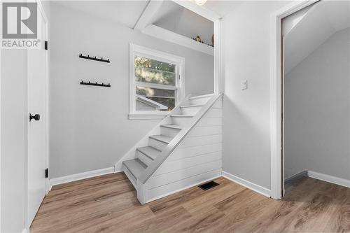 Closet. Side entry and basement RT at pocket door. - 48 Francis Street, Renfrew, ON - Indoor Photo Showing Other Room