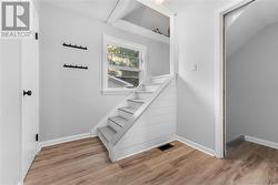 Closet. Side entry and basement RT at pocket door. - 