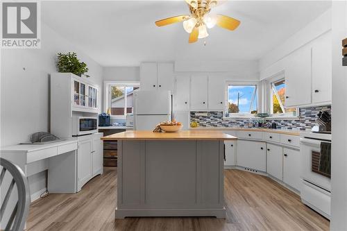 Bright space for food prep - 48 Francis Street, Renfrew, ON - Indoor Photo Showing Kitchen With Double Sink