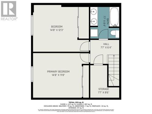 2nd Floor Plan - 440 Fenerty Court Unit#5, Kanata, ON - Other