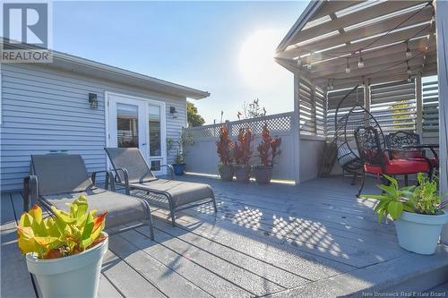 10 Gauvin Street, Caraquet, NB - Outdoor With Deck Patio Veranda With Exterior