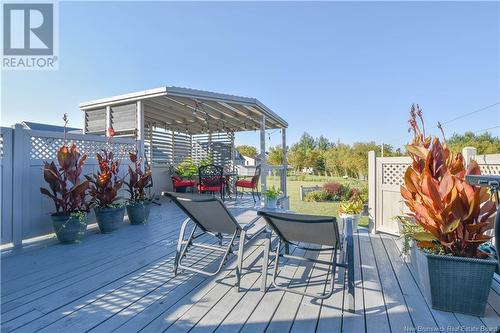 10 Gauvin Street, Caraquet, NB - Outdoor With Deck Patio Veranda